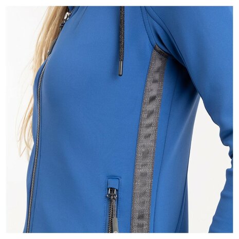 ANKY Zipped Hoodie, Deja Vu Blue